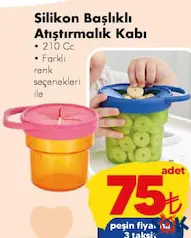 SİLİKON BAŞLIKLI ATIŞTIRMALIK KABI 210 CC fiyat ve kampanya bilgisi